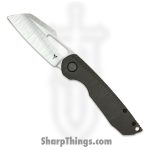Sparrow Knife Co. - SKCSTRXV7 - Strix R2 - Folding Knife - Flamed - Magnacut Stonewashed - Gray