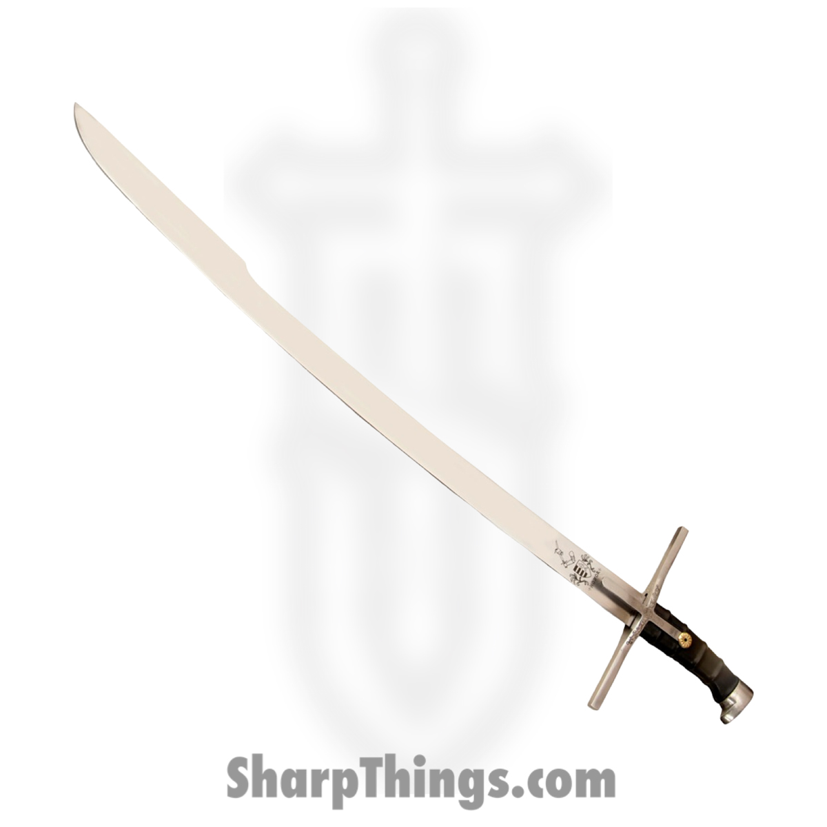 4db9d212-ab65-4da0-8593-f5e87eb2febc_CS88RM_1.jpg Cold Steel - CS88RM - Hungarian Saber - Fixed Blade Knife - 1055 HC Polished - Leather - Brown - Image 1