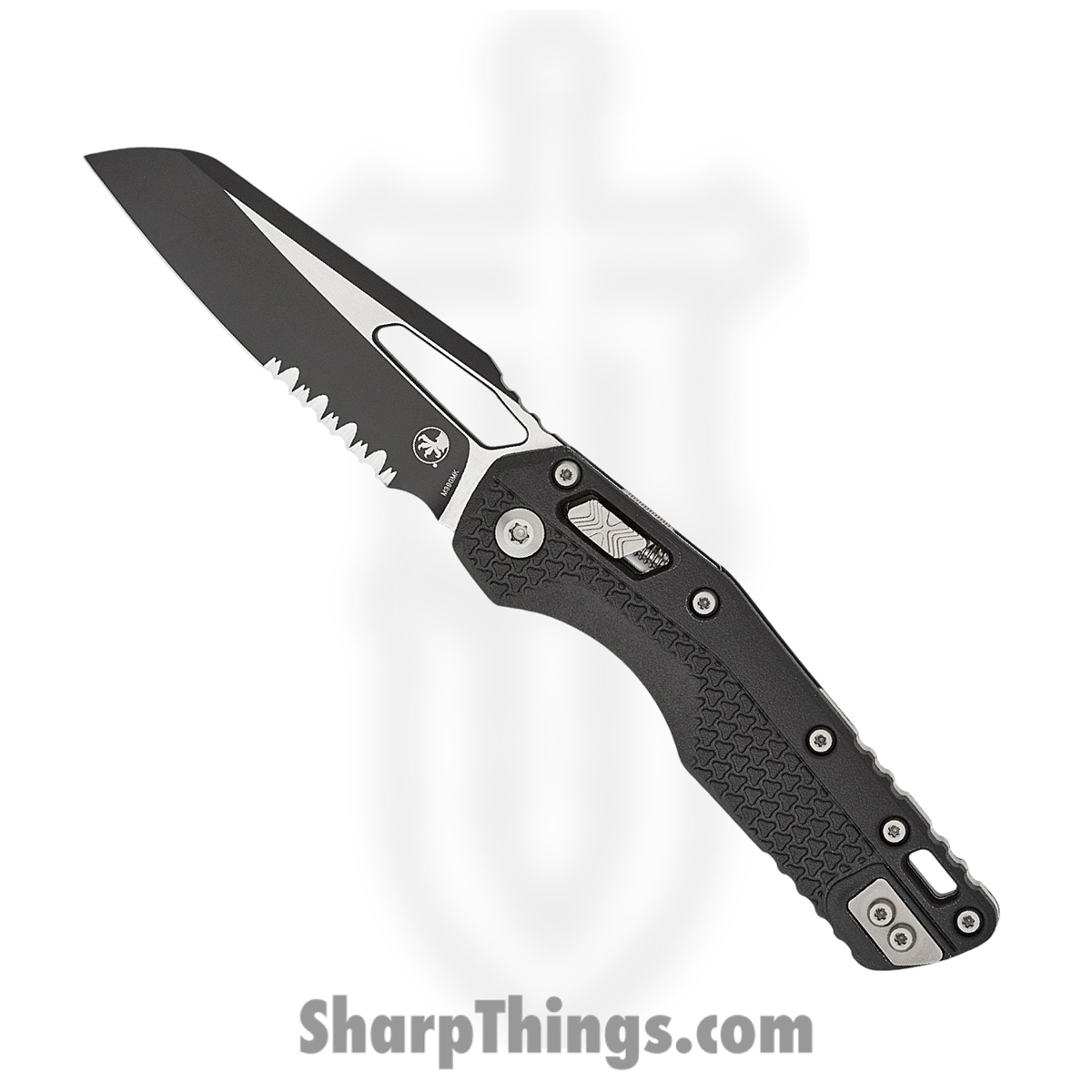 4dd5cecb-1b80-4f73-93c3-d8ba53824053_210T-2PMBK_1.jpg Microtech - 210T-2PMBK - MSI - Folding Knife - M390MK Coated Modified Sheepsfoot - Polymer - Black - Image 1