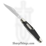 Buck - BU303 - Cadet - Folding Knife - 420HC Satin Multi - Valox with Nickel Silver Bolsters - Black