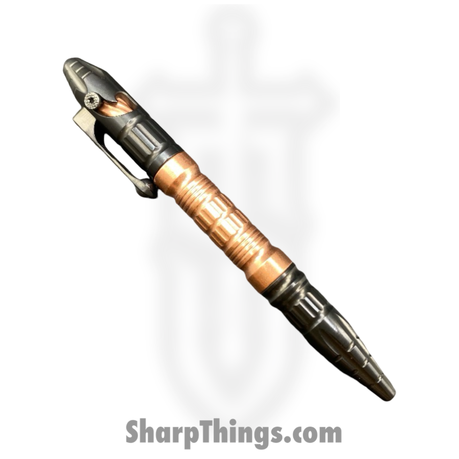 4f1ae20f-a5e8-4a33-bdc2-f98f78e88683_H038-DLC_Cu_1.png Heretic Knives - H038-DLC/Cu - Thoth Moduler Pen - Titanium with Copper Barrel Extension - Black/Copper - Image 1