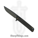 Medford Knife and Tool - 030724A - M-48 - Folding Knife - S45VN DLC Drop Point - Aluminum - Black