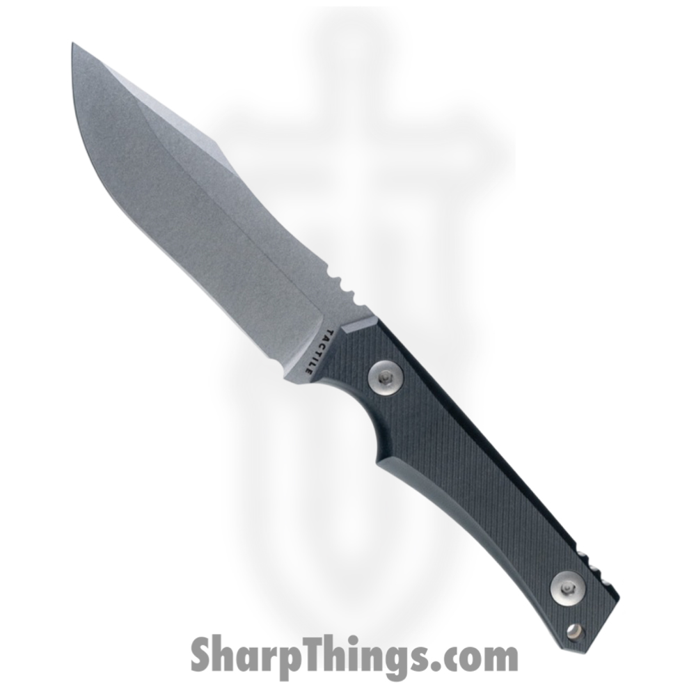 4fb6b65c-006e-4b67-b92a-fe04a748a46e_TKCOBMCRMBL_1.jpg Tactile Knife Co. - TKCOBMCRMBL - Osprey - Fixed Blade Knife - CPM MagnaCut Stonewash Clip Point - Richlite Micarta - Black - Image 1
