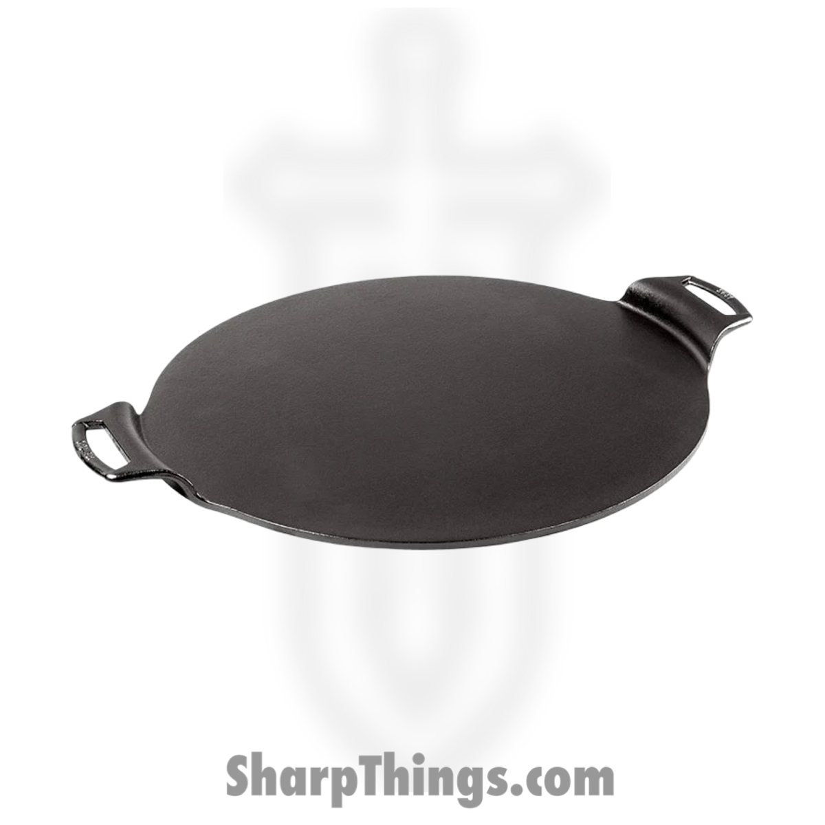 516c42f4-60df-4e51-a9c0-fd92d0932529_BW15PP_1.jpg Lodge - BW15PP - 15 Inch Seasoned Cast Iron Pizza Pan - Black - Image 1