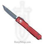 Microtech - 123-10APRD - Ultratech - OTF Auto - 123-10APRD Ultratech OTF Auto - 6061-T6 Aluminum - Red
