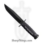 Cold Steel - CS39LSFC - Leatherneck Semper-Fi - Fixed Blade Knife - D2 Coated Drop Point - Kray-Ex - Black
