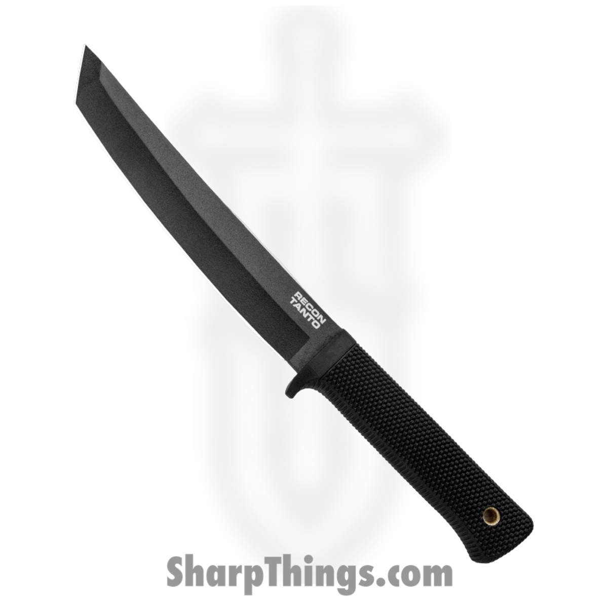 52c24fad-9964-4b2d-8a59-2800494d4ab9_CS49LRT_1.jpg Cold Steel - 49LRT - Recon - Fixed Blade Knife - SK5 HC Coated Tanto - Kray-Ex - Black - Image 1