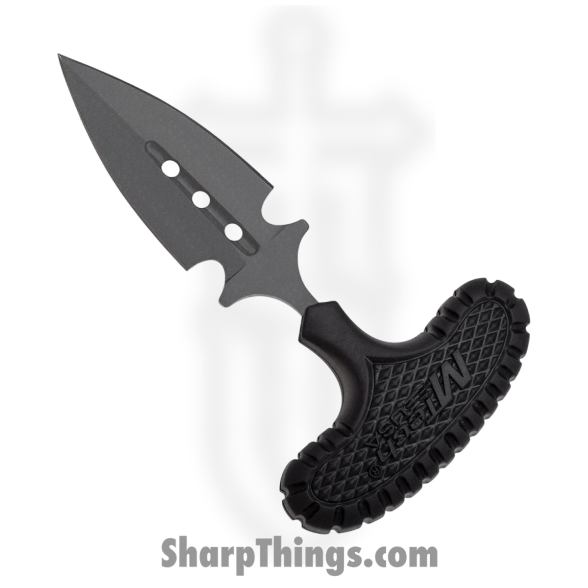 52e110e7-f12d-4dda-8fe8-3e5bfeb8c7c4_MT2046BK_1.jpg MTech Knives - MT2046BK - Push Dagger Set - Fixed Blade Knife - Stainless Coated Dagger - Rubber - Black - Image 1