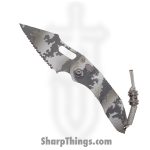 Microtech - 169-3ACS - Stitch Artic Camo - Automatic Knife - 169-3ACS Stitch Artic Camo Automatic Knife - 6061-T6 Aluminum - Arctic Camo