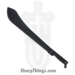 Cold Steel - CS97LBMS - Latin Bolo - Fixed Blade Knife - 1055 HC Coated Machete - Polypropylene - Black