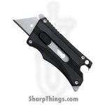 MTech Knives - MTUT002 - Utility Sliding Button Lock - SK5 Carbon - ABS - Black