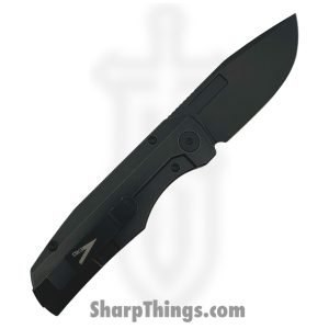 Vero Engineering - V-NO-BTB-FK-1688-S - Nova Mini - Fixed Blade Knife - M390 Blackwash Drop Point - Titanium - Blackwash