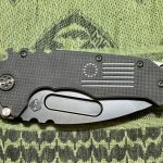 Medford Knife - MKM30DPT-0808TPCP-BP - Scout M/P - PVD Tanto - D2 G10 - Black