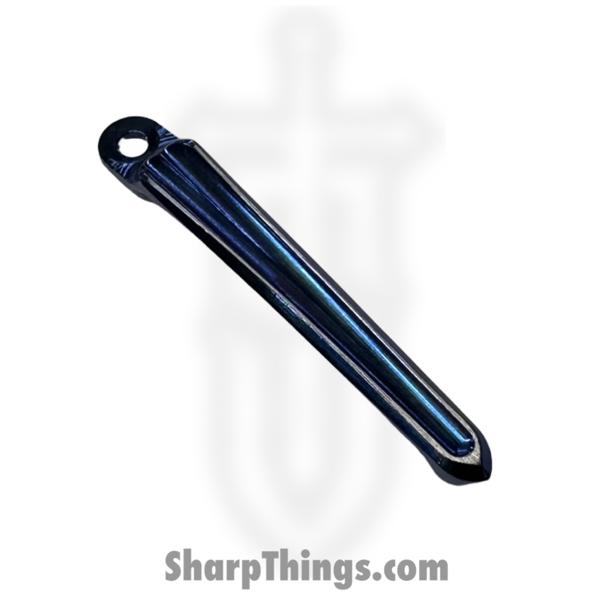 56052dca-9e12-4e6e-8a7f-b464efde00f5_CRKCPTIBLST_1.jpg Millit Knives - CRKCPTIBLST - V2 Groove CRK Clip - Anodized - Titanium - Blue Streak - Image 1