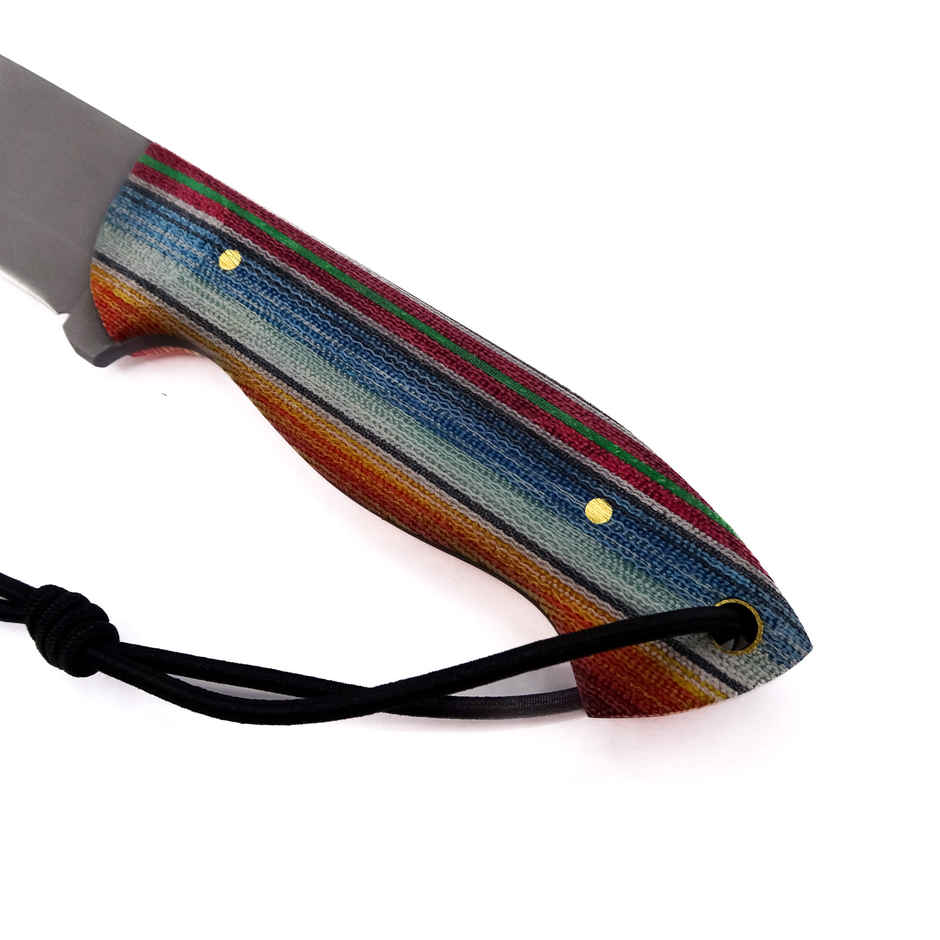 572b11a3-452f-4328-a02b-b03e7b9da91b_LaborerMxBs_1.jpg JRs Knives - LaborerMxBs - Laborer - Fixed Blade Knife - 1095 HC Coated Drop Point - Micarta - Bright Mexican Blanket - Image 1