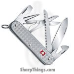 Victorinox - VN0827126 - Farmer X Alox - Folding Knife - Stainless Polished Multi Tool - ABS/Celidor - Silver