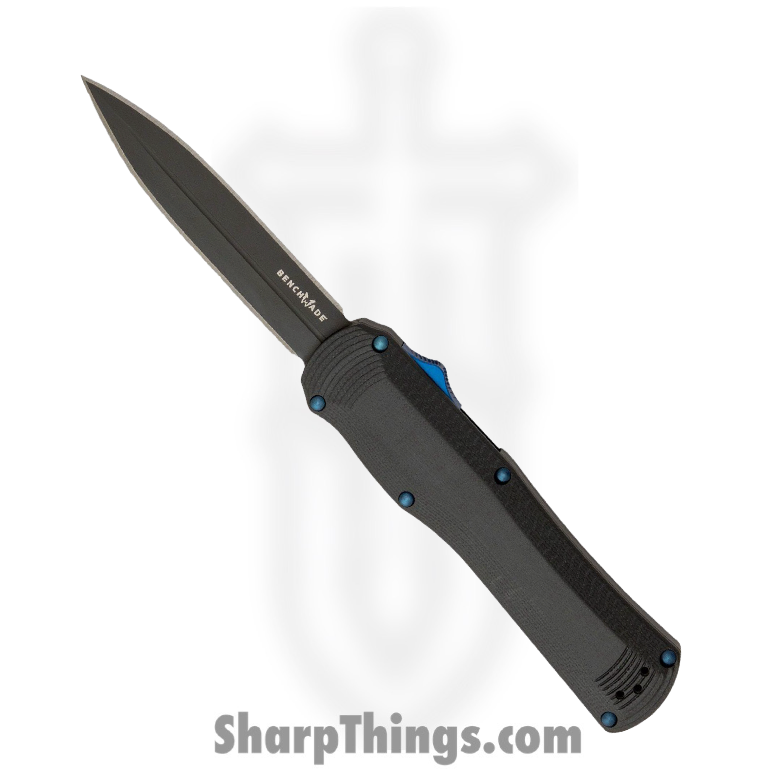 57b3b3cd-02b4-48c1-84fe-5dca3fab0a13_3400BK_1.png Benchmade - 3400BK - Autocrat - OTF Auto - S30V Coated Dagger - G10 - Black - Image 1