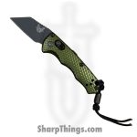 Benchmade - 2950BK-2 - Partial Immunity - Automatic Knife - CPM M4 Coated Wharncliffe - 6061 T6 Aluminum - Woodland Green
