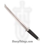 Cold Steel - CS35AE - Magnum XII San Mai - Fixed Blade Knife - VG-10 Satin Tanto - Kray-Ex - Black