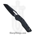 Microtech - 210T-1TPM - MSI Tactical - Folding Knife - M390MK Coated Reverse Tanto - Polymer Tri-Grip - Black