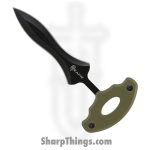 Reapr - SHF11042 - Versa - Fixed Blade Knife - 420 SS Coated Dagger - G10 - OD Green