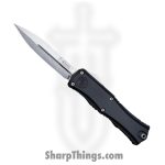 Microtech - 1701M-1030 - Mini Hera II 30th Anniversary - OTF Auto - M390MK Stonewash Bayonet - Aluminum - Black