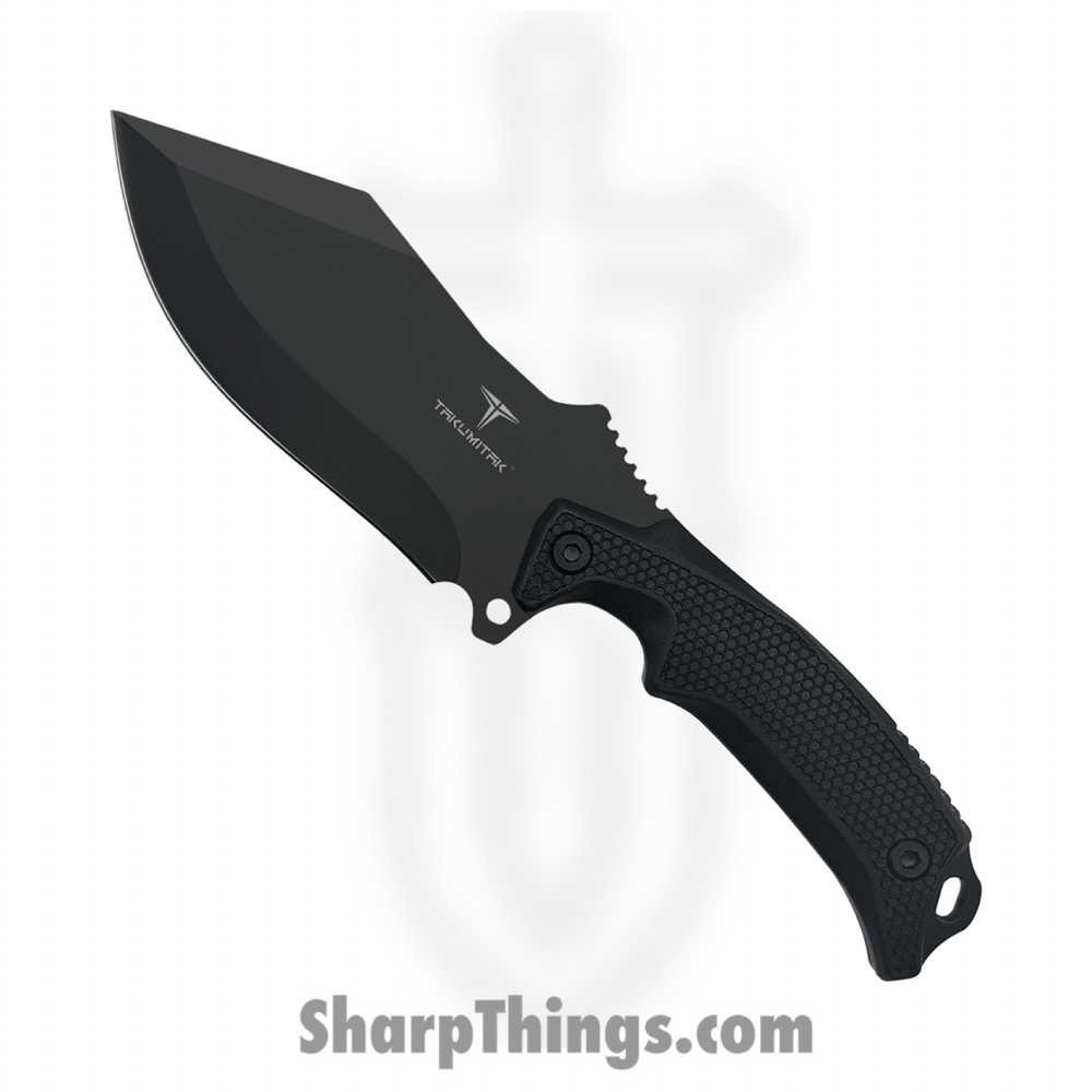 590e203b-a313-4283-ba44-d4bf5f0dac5a_TKF319_1.jpg Takumitak - TKF319 - Neuter - Fixed Blade Knife - 3Cr13 SS Coated Drop Point - FRN - Black/ Coyote Tan - Image 1