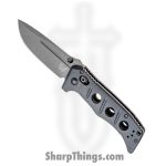 Benchmade - 273GY-1 - Mini Adamas Tactical - Folding Knife - CPM CruWear Coated Drop Point - G10 - Black