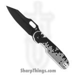 Kizer Cutlery - KIV4562A1 - Cormorant - Folding Knife - Nitro-V Coated Clip Point - G10 - Black White