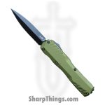 Kershaw - KS9000DEOL - Livewire - OTF Auto - CPM MagnaCut Coated Dagger - Aluminum - OD Green