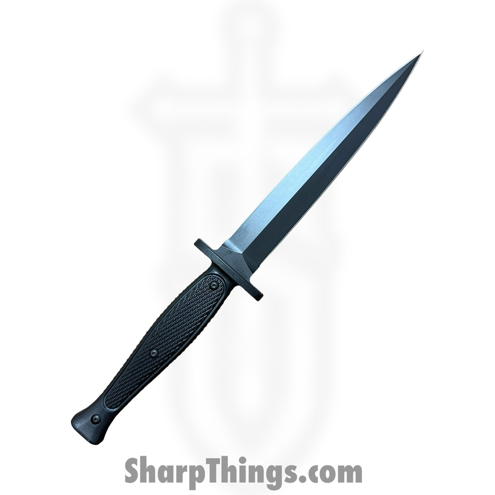 5a22310e-d4b9-4079-aee1-dfa9892f0a20_SBBL3BK_1.jpg Spartan Blades - SBBL3BK - Spartan George Raider Dagger - Fixed Blade Knife - SK5 HC Coated Dagger - Injection Molded - Black - Image 1