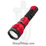 Nebo - NEB-FLT-1036 - IllumaTrace Blood Tracker - Blood Detecting LED Handheld Flashlight - Aluminum - Black and Red