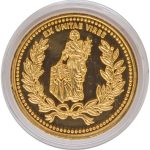 Microtech - 502-MCK - Continental Coin - One Troy Ounce .999 24K Gold Plated