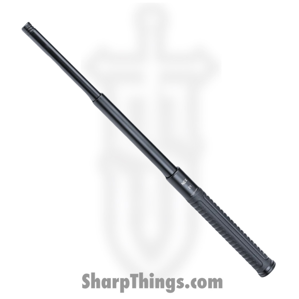 5ac3f98c-73a2-4e27-935d-6ccda6fe1886_NXN21CS_1.jpg NexTorch - NXN21CS - 21 Quicker Steel Baton - 42CrMo and 7075 Aluminum - Black - Image 1