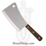 Victorinox - VN760599 - Cleaver - Fixed Blade Knife - Satin - Wood - Brown
