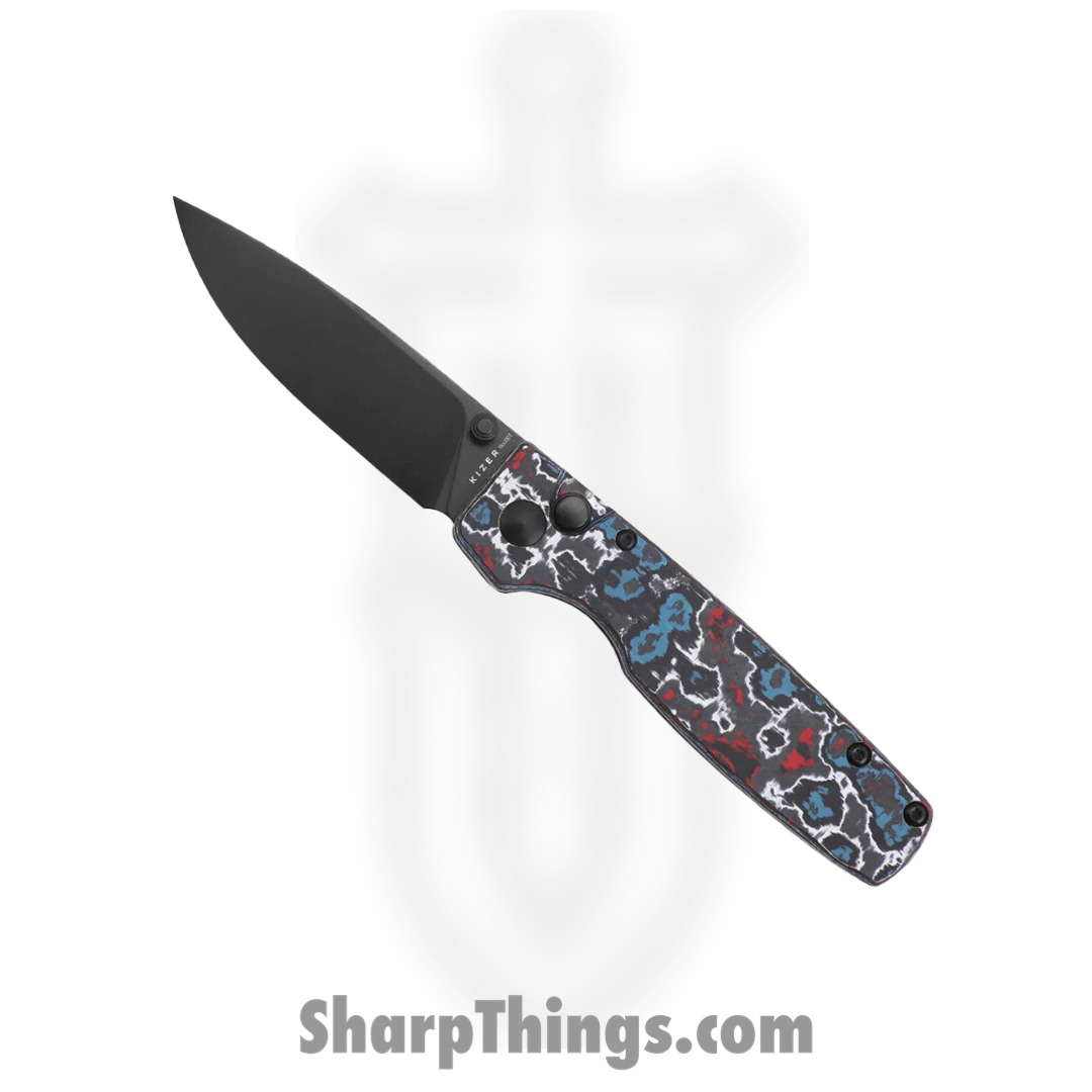 5b55c26d-0f20-4d69-8f96-ee80ca17976a_KI3605A1_1.jpg Kizer Cutlery - KI3605A1 - Original - Folding Knife - KI3605A1 Original Folding Knife - Nebula Fatcarbon - Multicolor - Image 1