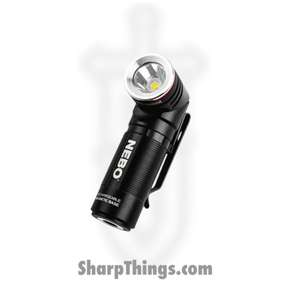 5b653c07-c77d-4f0b-bfbd-1638379c287d_NEB6907_1.jpg Nebo - NEB6907 - Swyvel Right Angle 1K Lumen Rechargeable Flashlight - Aluminum - Black - Image 1