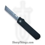 EMPEDC - PLSUSABK01 - Pulse - OTF Auto - Magnacut Battle Worn Stonewash Tanto - 6061-T6 - Black