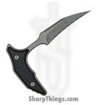 Microtech - 218-12APGTBKS - Bee - Fixed Blade Knife - 218-12APGTBKS Bee Fixed Blade Knife - G10 - Black
