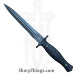 Spartan Blades - SB27BKBKKYBK - Spartan George V-14 - Fixed Blade Knife - CPM MagnaCut Coated Dagger - G10 - Black