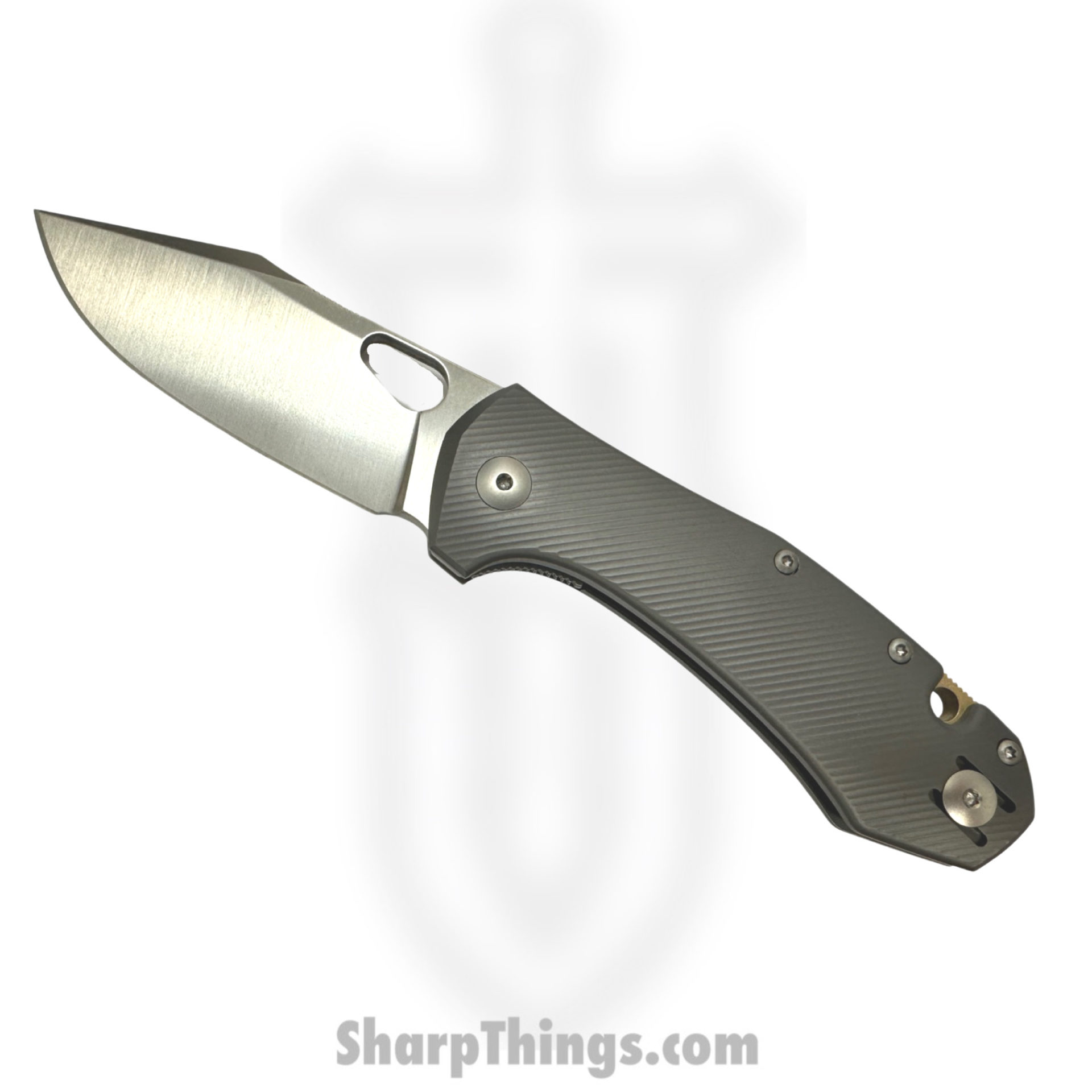 5e465a5e-bbea-4bb8-a339-856aeb8865f5_ATELIER-TITANIUM_1.jpg GiantMouse - ATELIER-TITANIUM - Ace Atelier Knife - Folding Knife - Elmax Satin Clip Point - Titanium - Grey - Image 1