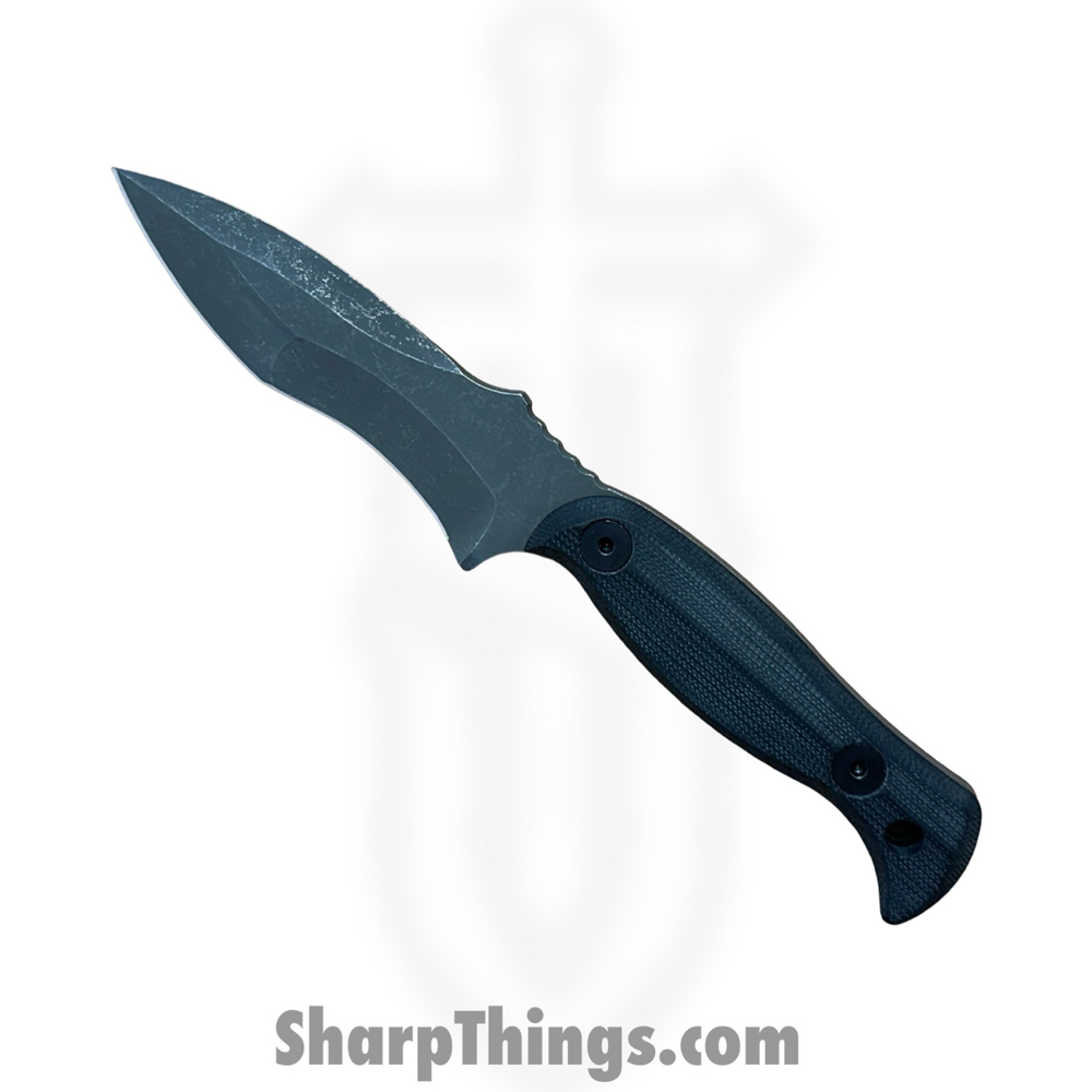 5f5254a7-9011-4c32-b9e8-9b4b402b73bf_HFBMK1G10BKB_1.jpg Half Face Blades - HFBMK1G10BKB - Extremis MK1 - Fixed Blade Knife - S45VN Coated Spear Point - G10 - Black - Image 1