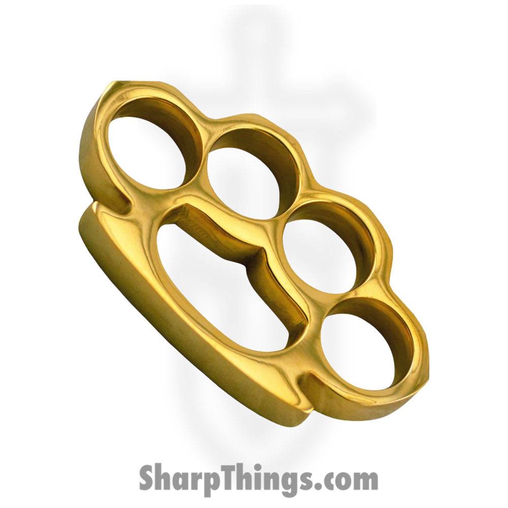 605552a5-93ca-403c-9082-fc63aec318f3_BR-249-H-EMP_1.jpg VOC - BR-249-H-EMP - Heavy Duty Brass Buckle Paperweight Middle Opening 340 Grams - Gold - Image 1