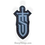 Sharp Patch - SBPC-0001 - Sharp Things & Sticky Back Patch Co. Collab - Limited Edition Hook & Loop PVC RE Patch - 1/100