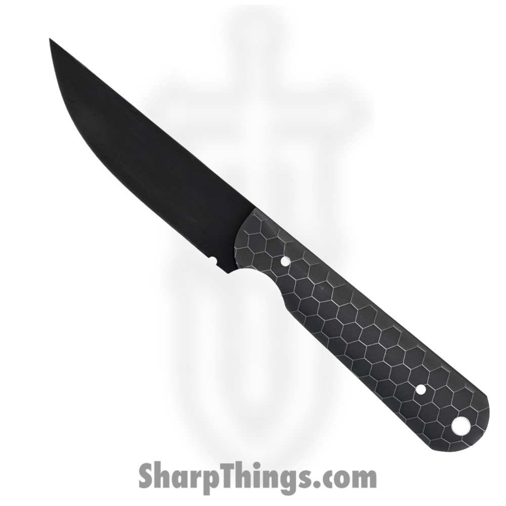 60a2f22e-996a-4eb5-9afa-addd3e9ee539_JRsStr8XL_1.jpg JRs Knives - JRsStr8XL - Str8 BK XL - Fixed Blade Knife - 1095 HC Coated Straight Back - G10 Honeycomb - Gray - Image 1