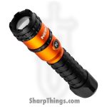 Nebo - NEB-FLT-1009 - Master Series FL3000 - Aluminum - Black Orange
