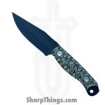 Half Face Blades - HFBCVNR - Cavner - Fixed Blade Knife - S35VN Coated Drop Point - G10 - Black