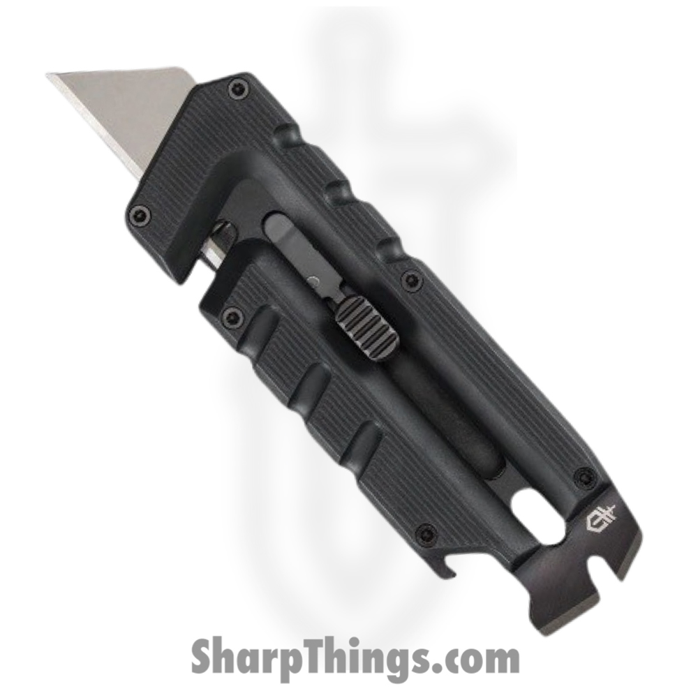 61bbc38e-5aed-4a5d-960c-6ca0cb90383c_G1069443_1.jpg Gerber - G1069443 - Prybrid Utility Pocket Tool - Assisted Open Knife - Stainless Satin Razor - G10 - Black - Image 1
