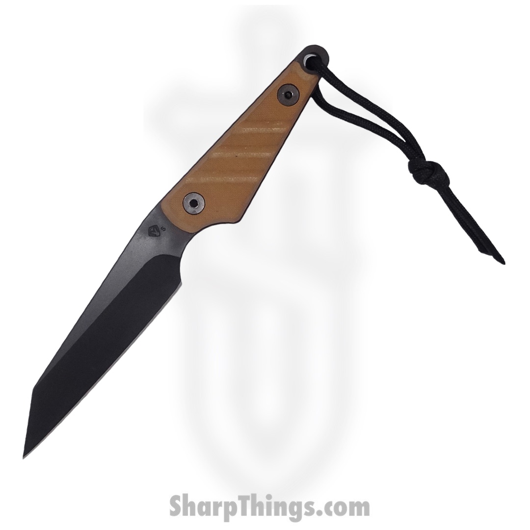 62a68bea-bc25-4865-9cc7-6cd7e32398ca_MK114SPQ-09KC-SPQ3-Q4_1.jpg Medford Knife and Tool - MK114SPQ-09KC-SPQ3-Q4 - UDT-1 - Fixed Blade Knife - S35VN PVD G10 - G10 - Coyote Tan - Image 1