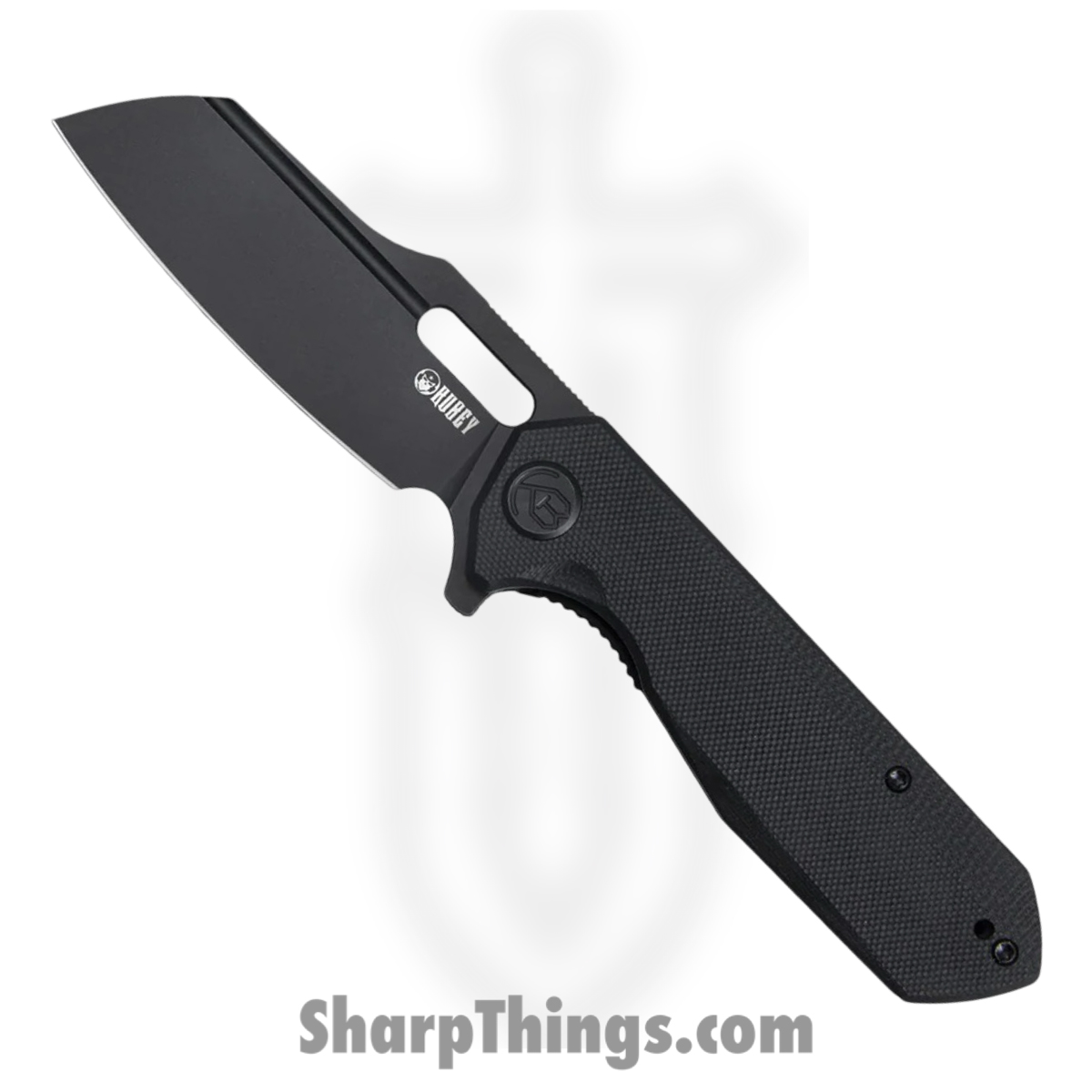 62aab2b1-f4d2-44ce-947a-bfce390b140a_KUB328C_1.jpg Kubey - KUB328C - Atlas - Folding Knife - 14C28N Blasted Tanto - G10 - Black - Image 1